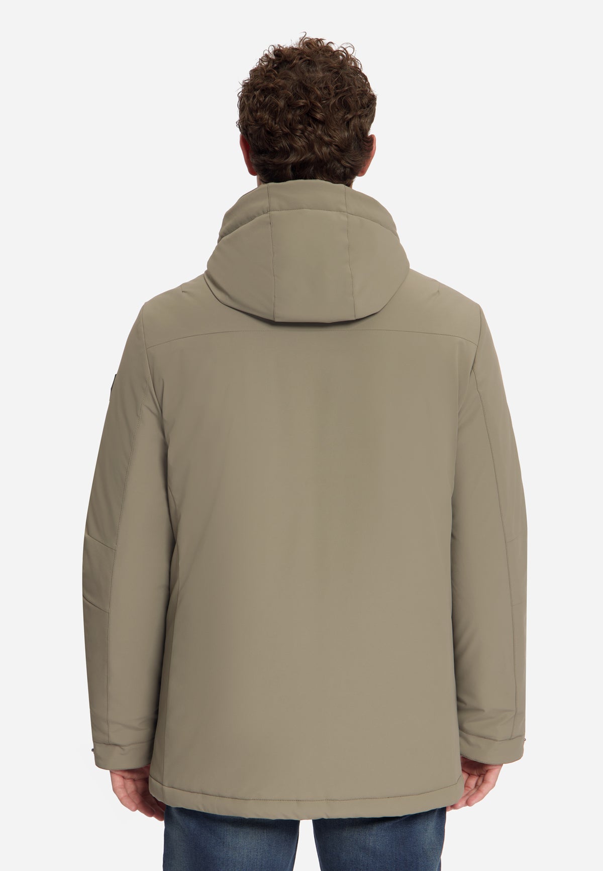 Hooded Parka Jacket | Mud