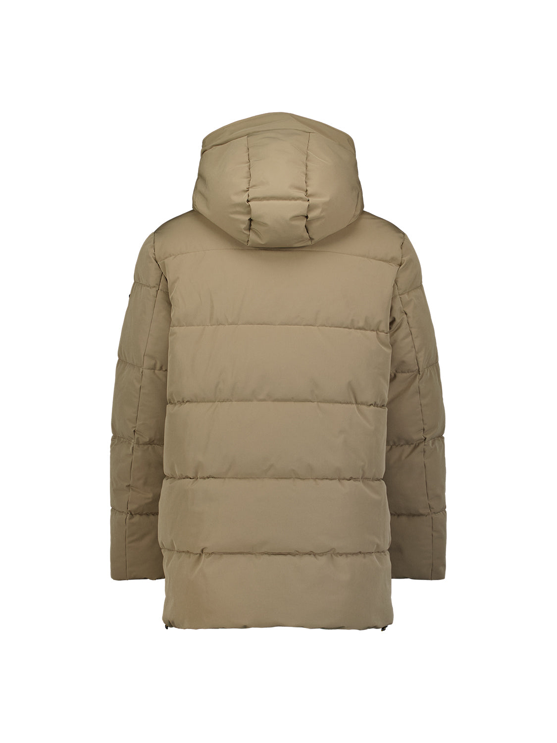 Hooded Puffer Parka Jacket | Mud