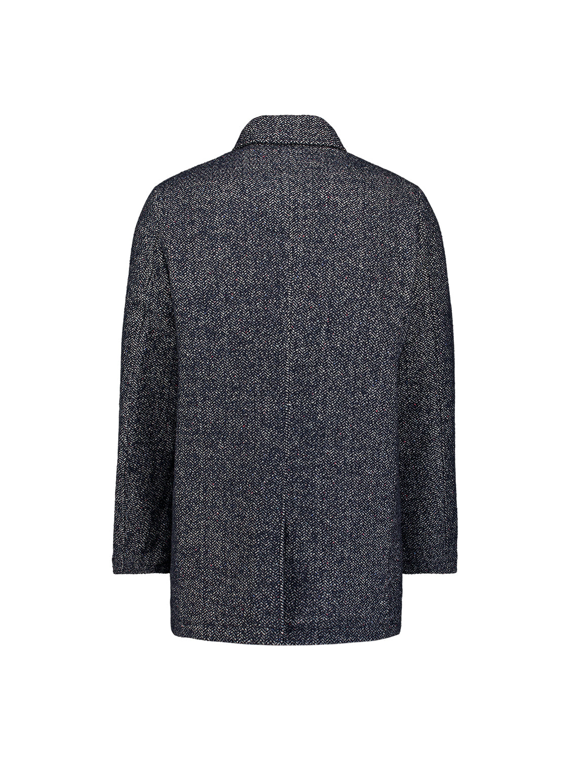 Wool Blend Coat | Dark Night