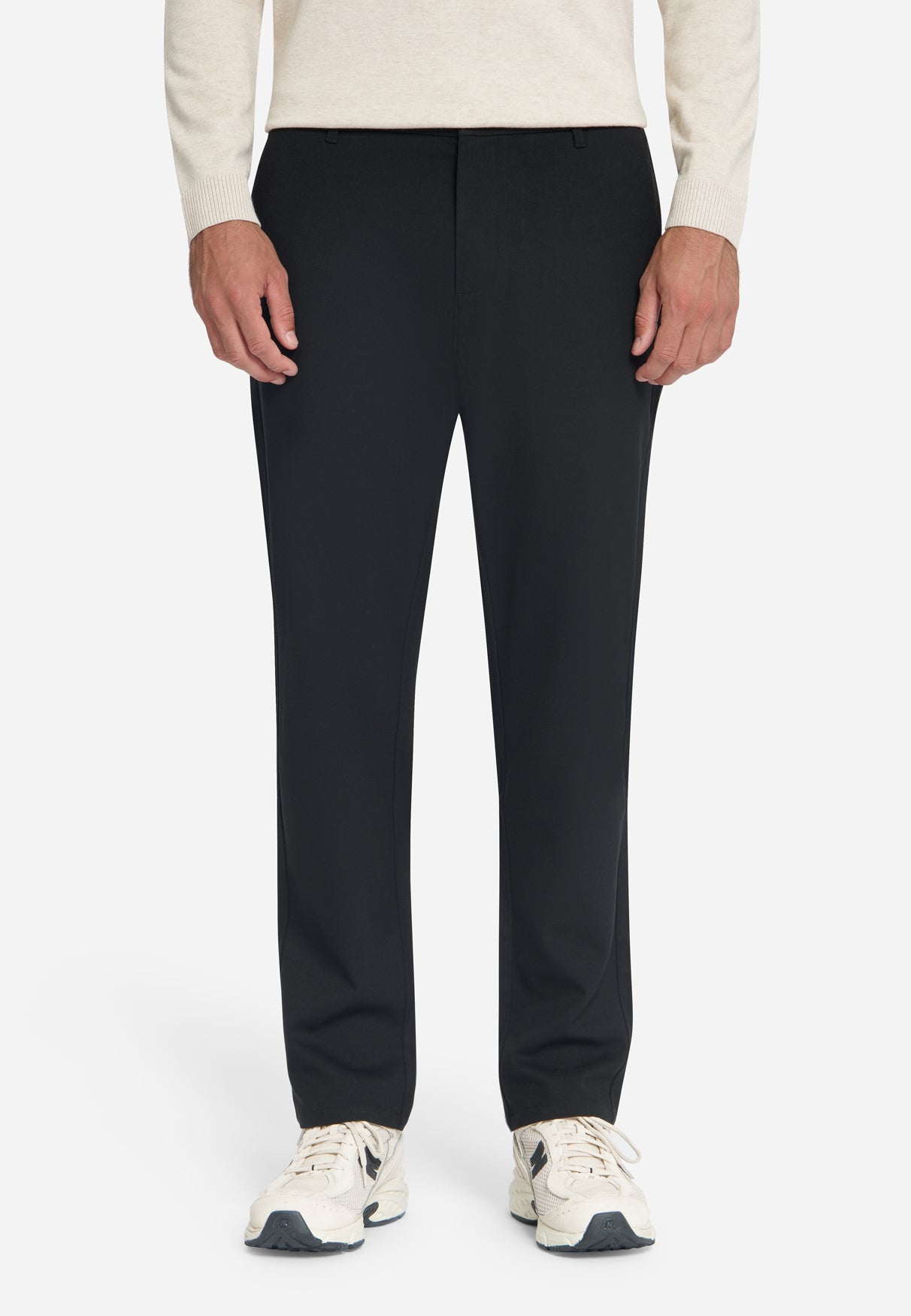 Stretch Twill Chinos | Black