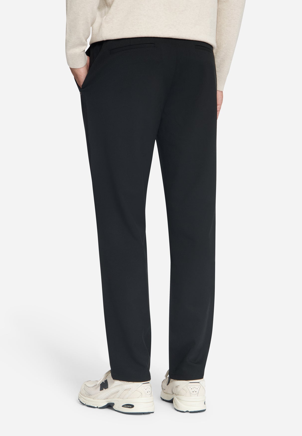 Stretch Twill Chinos | Black