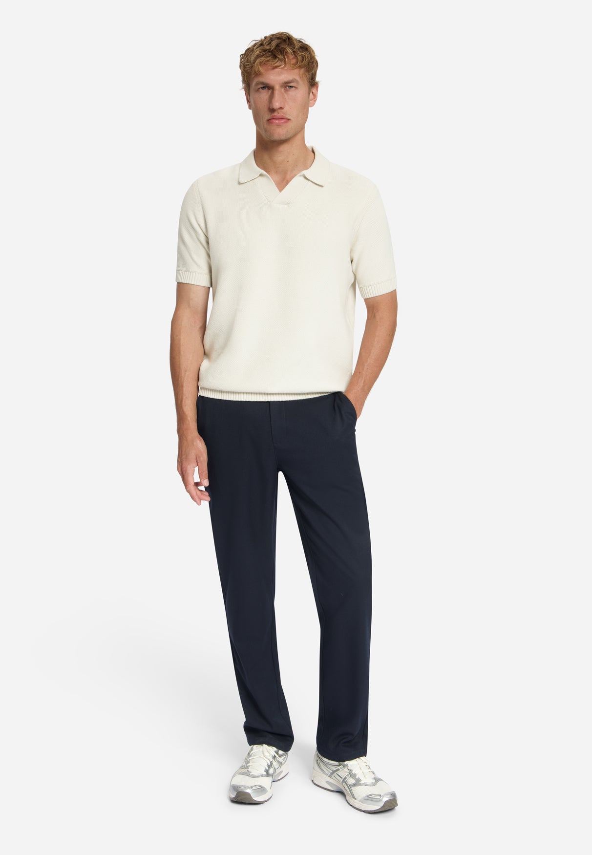 Stretch Twill Chinos | Dark Night