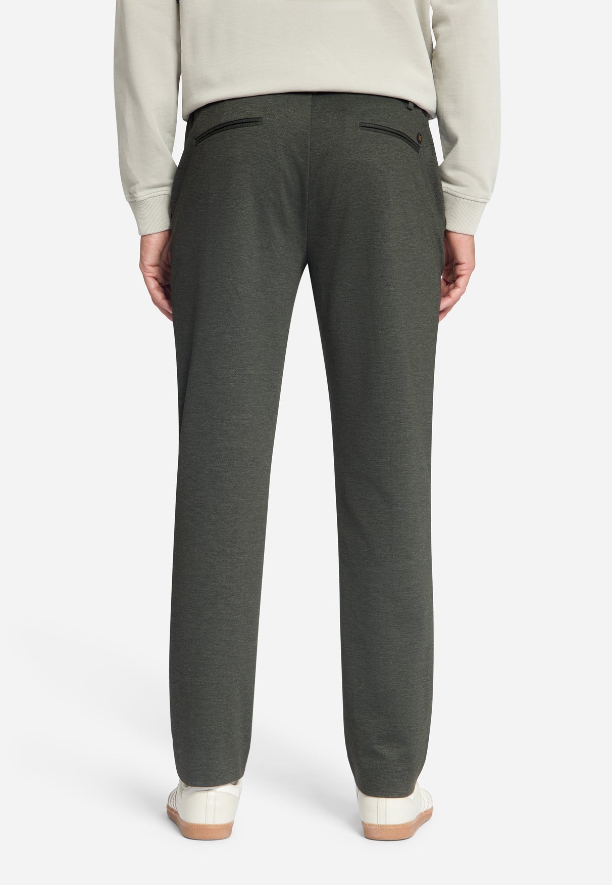 Pants Jersey Melange Regular Fit | Army