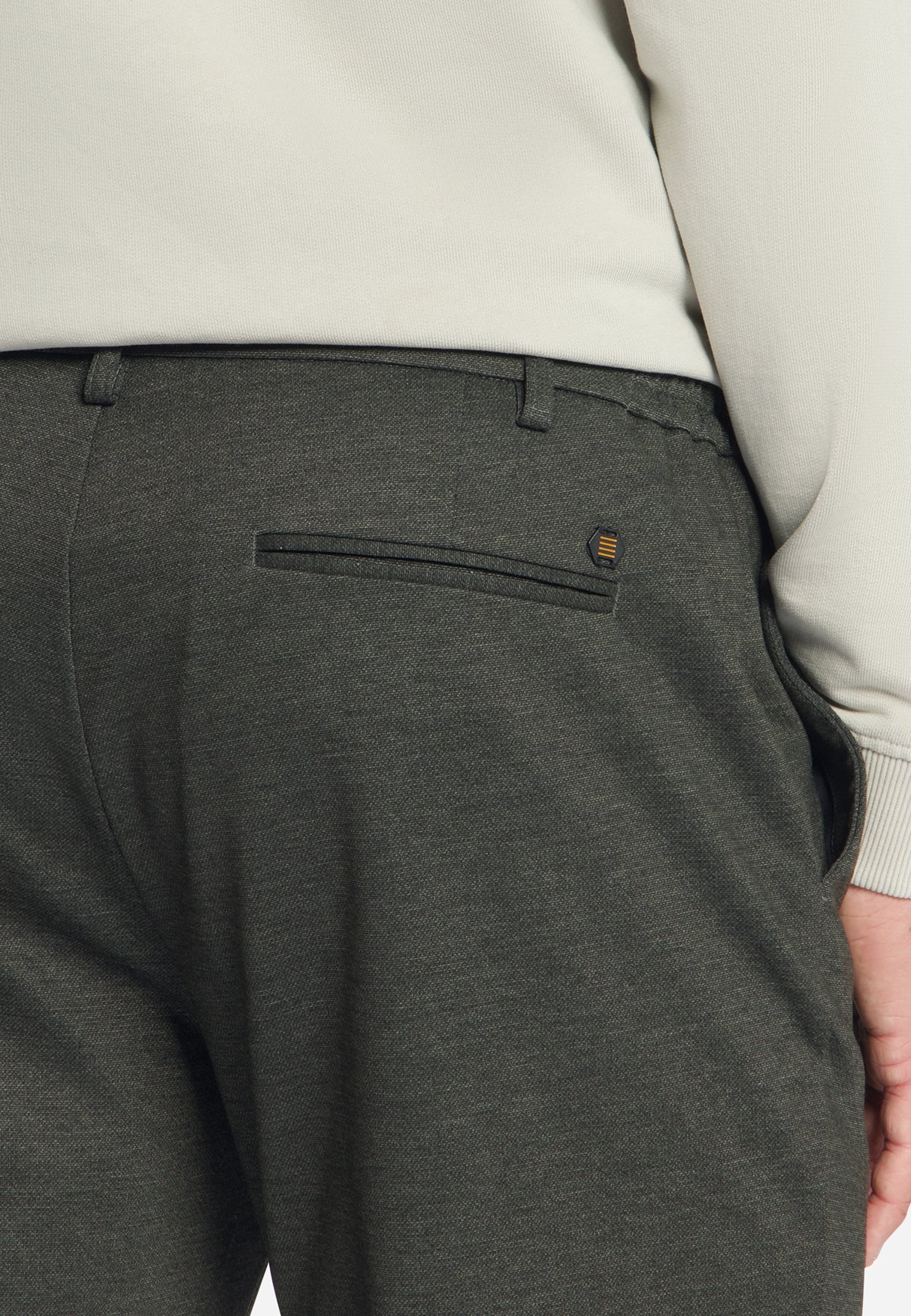 Pants Jersey Melange Regular Fit | Army
