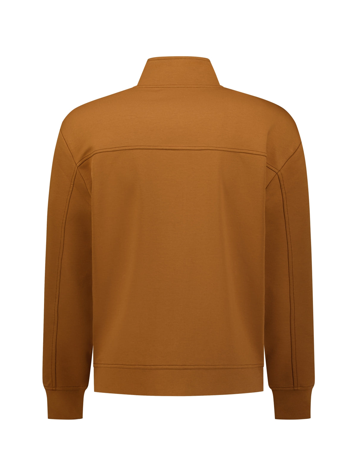 Full-Zip Sweater | Caramel