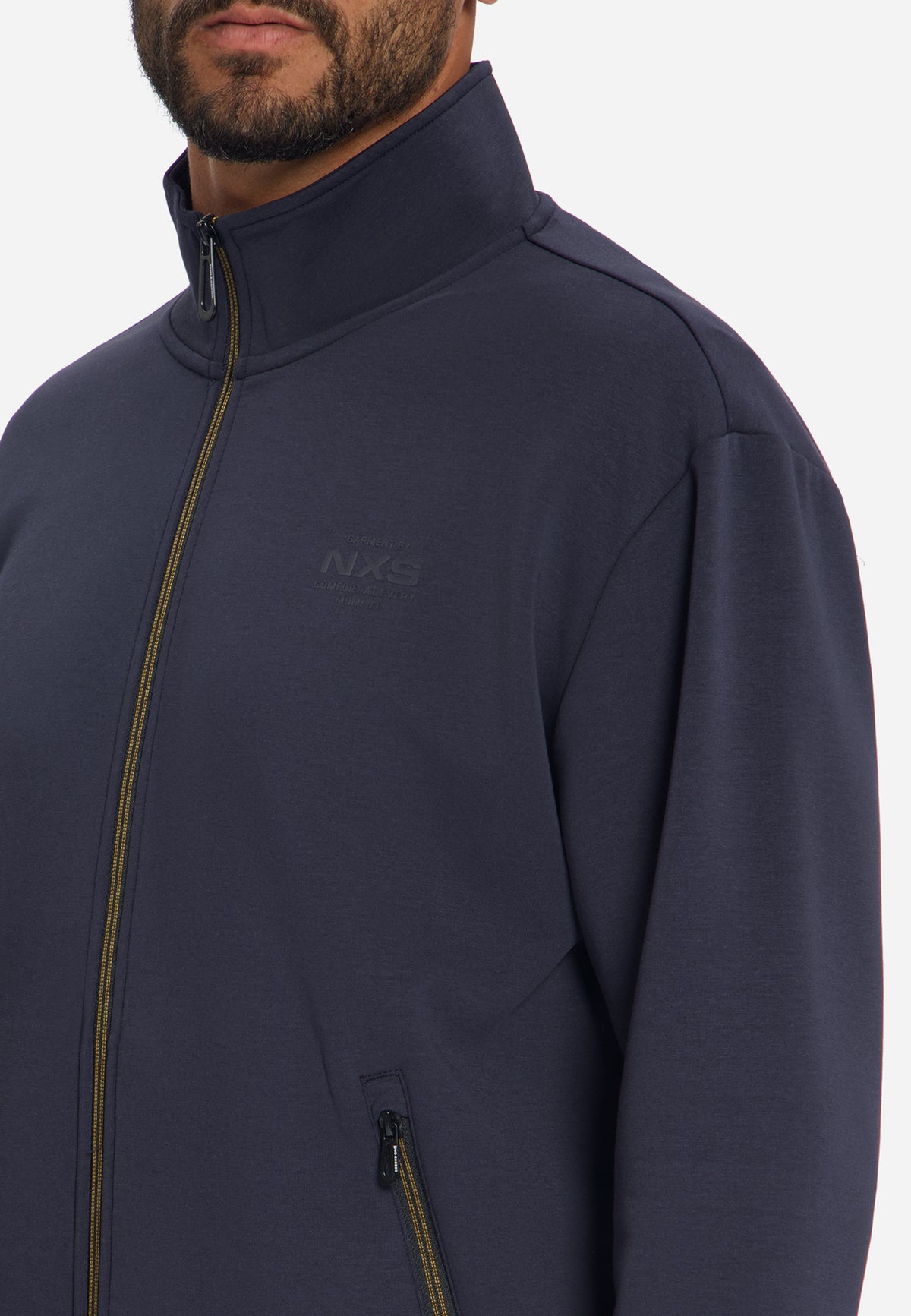 Full-Zip Sweater | Dark Night
