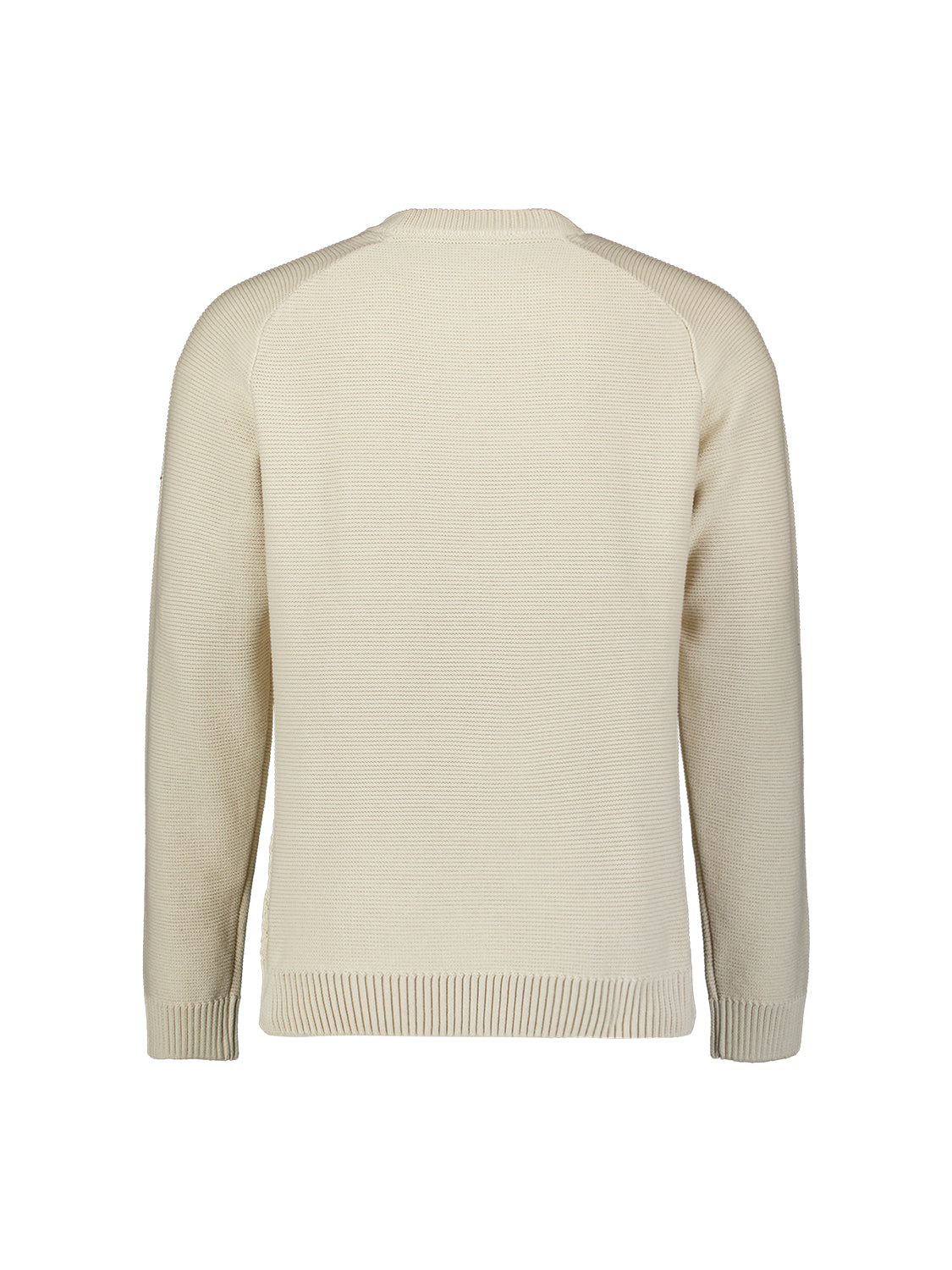 Cable Knit Crew Neck Jumper | Stone