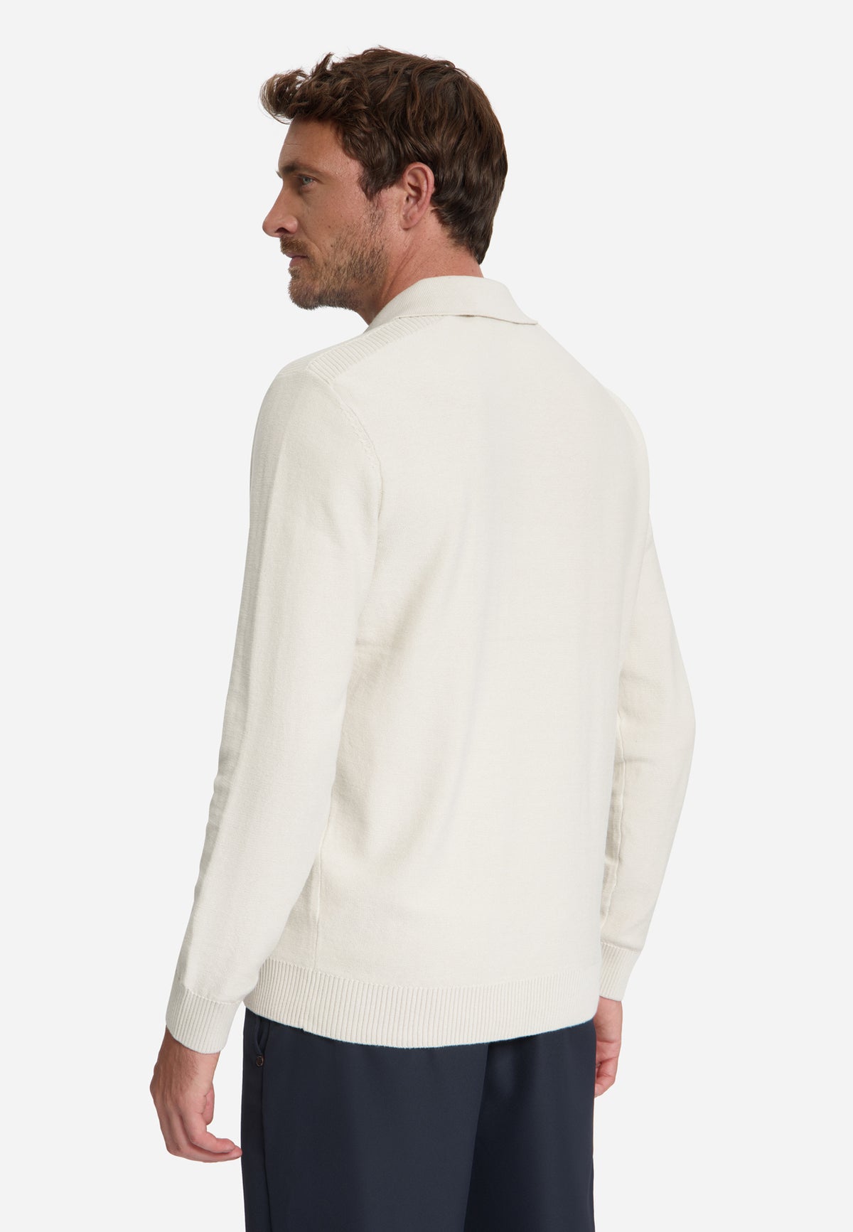Polo Jumper | Stone
