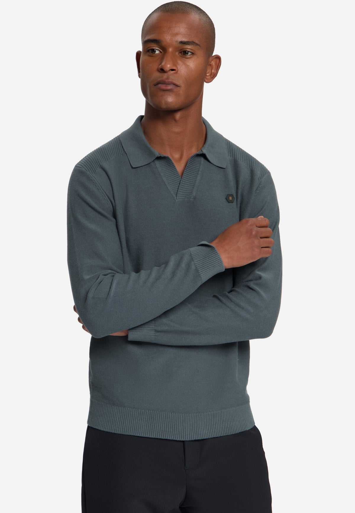 Polo Jumper | Dark Steel