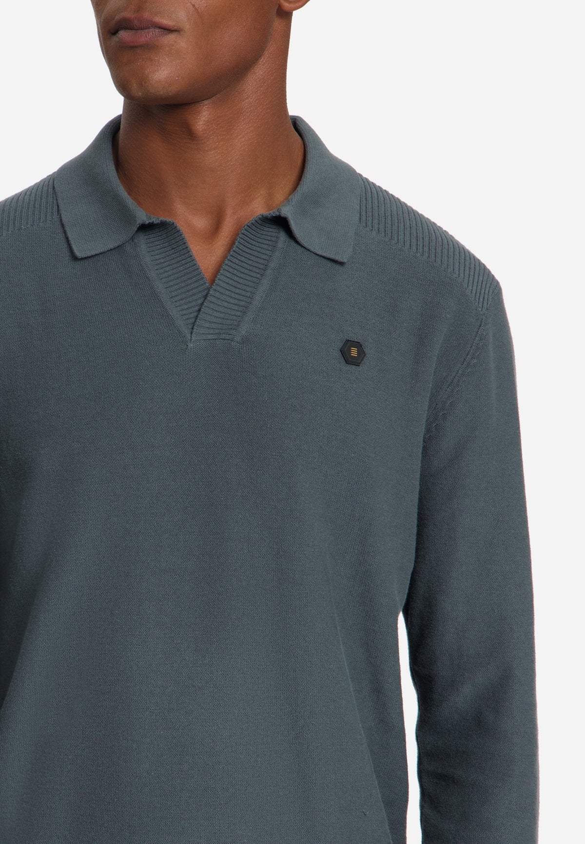 Polo Jumper | Dark Steel
