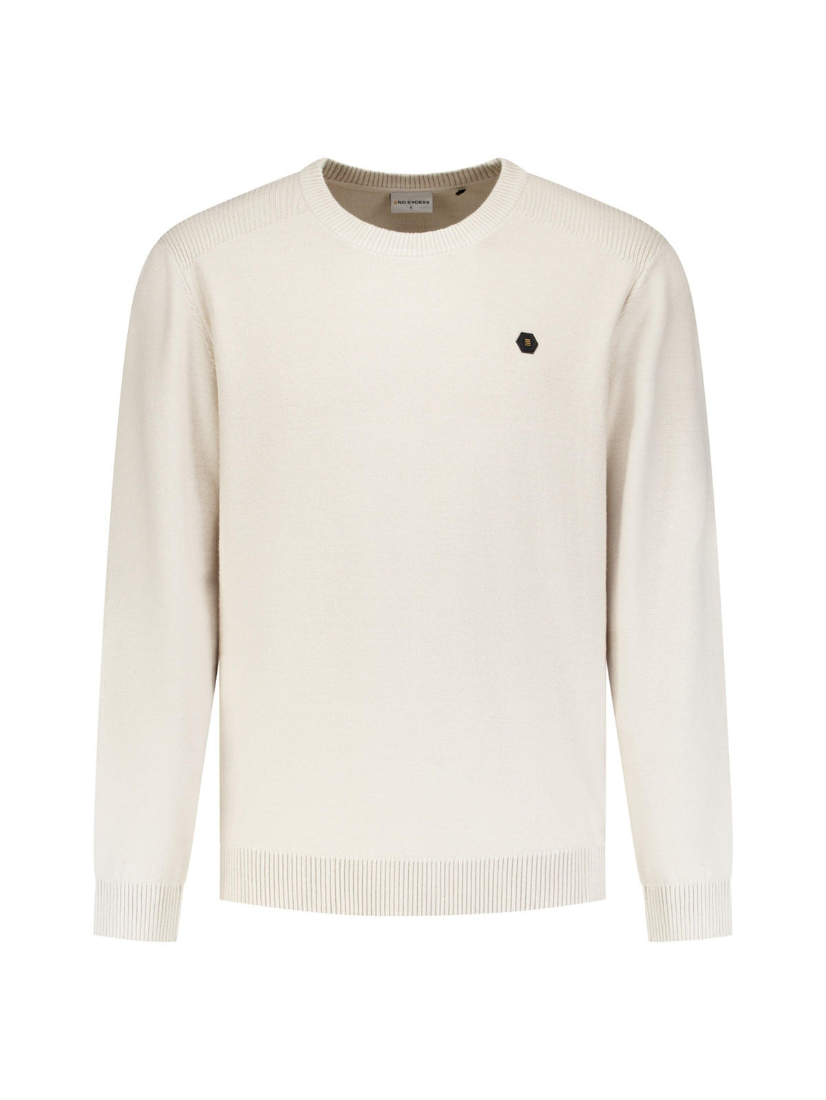 Crew Neck Jumper | Stone