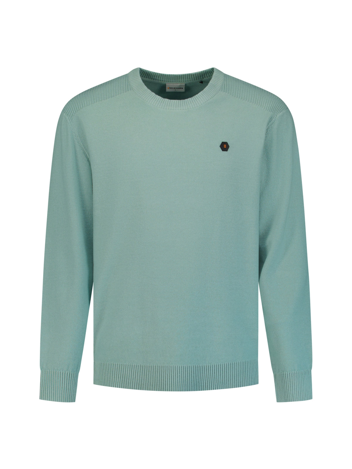 Crew Neck Jumper | Dusty Blue