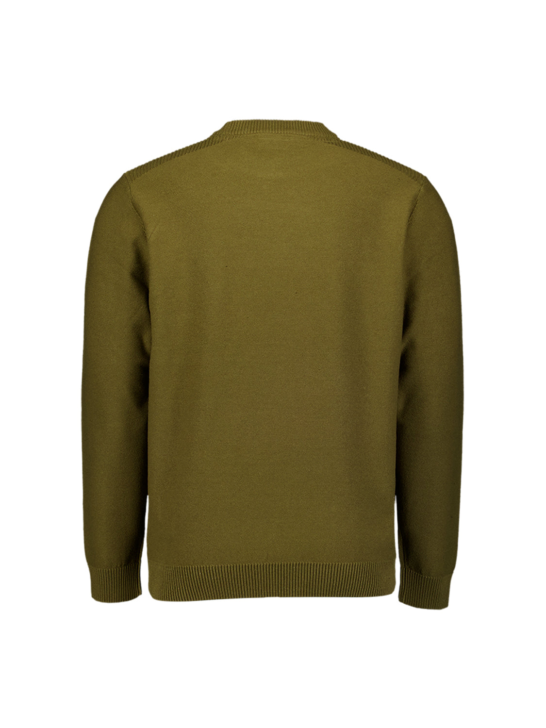 Crew Neck Jumper | Moss