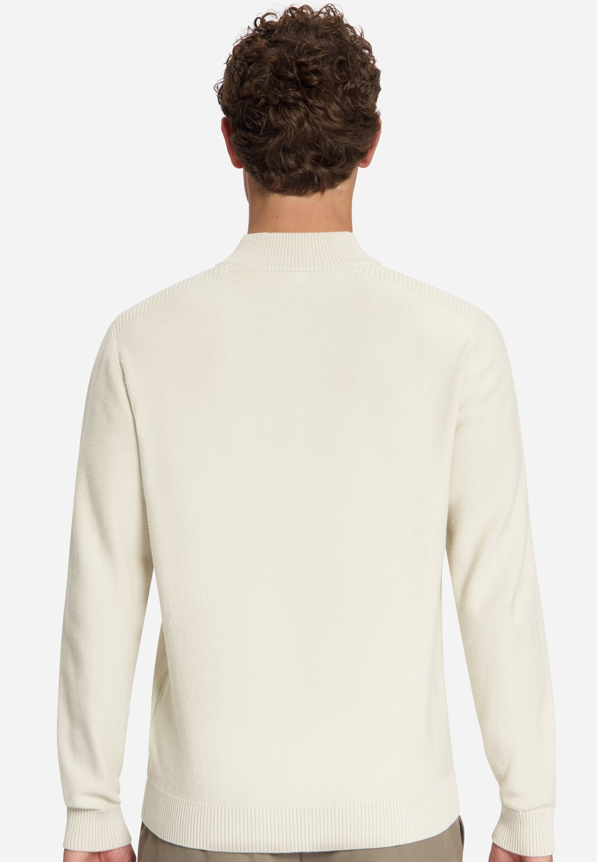Half-Zip Jumper | Stone