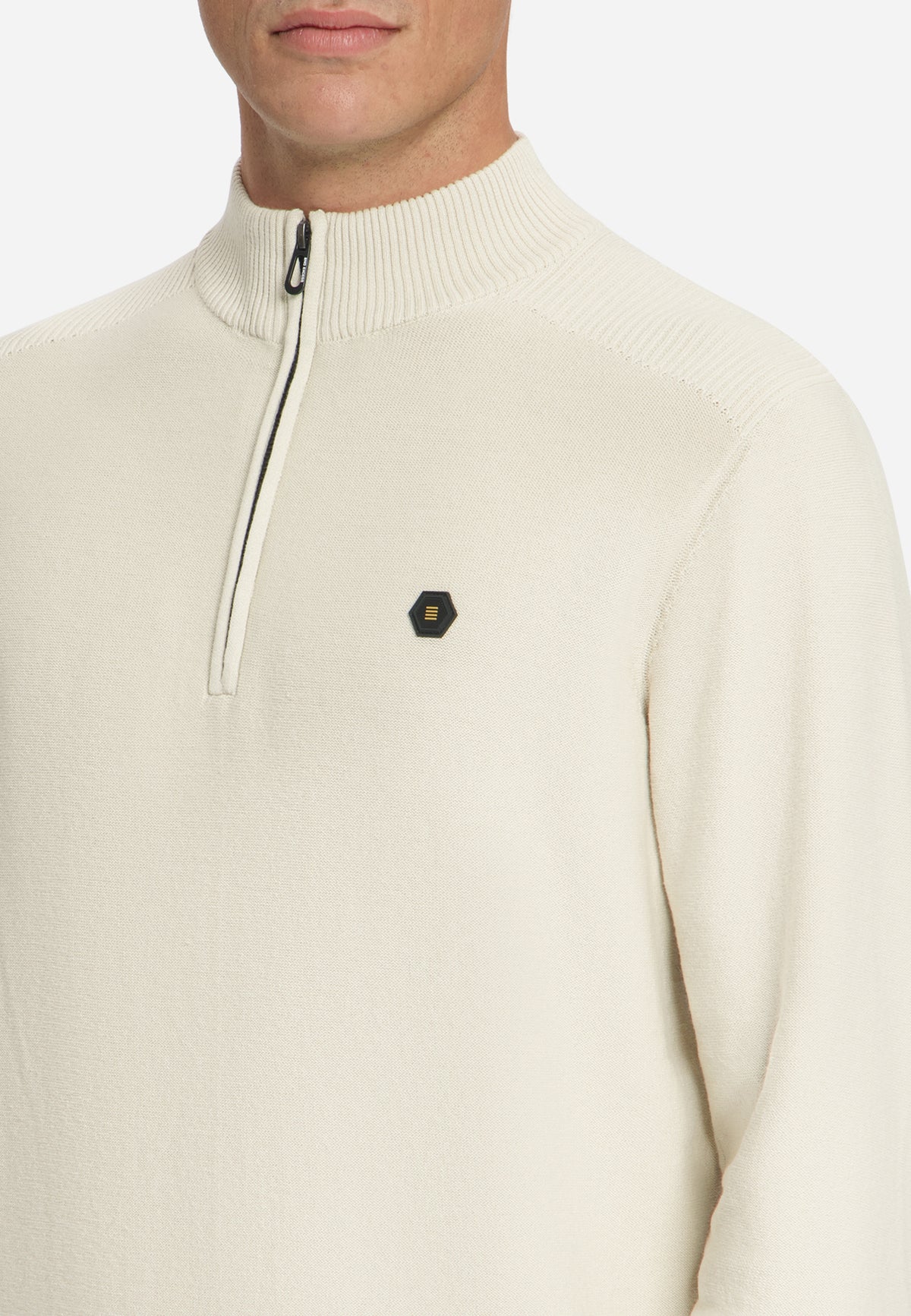 Half-Zip Jumper | Stone