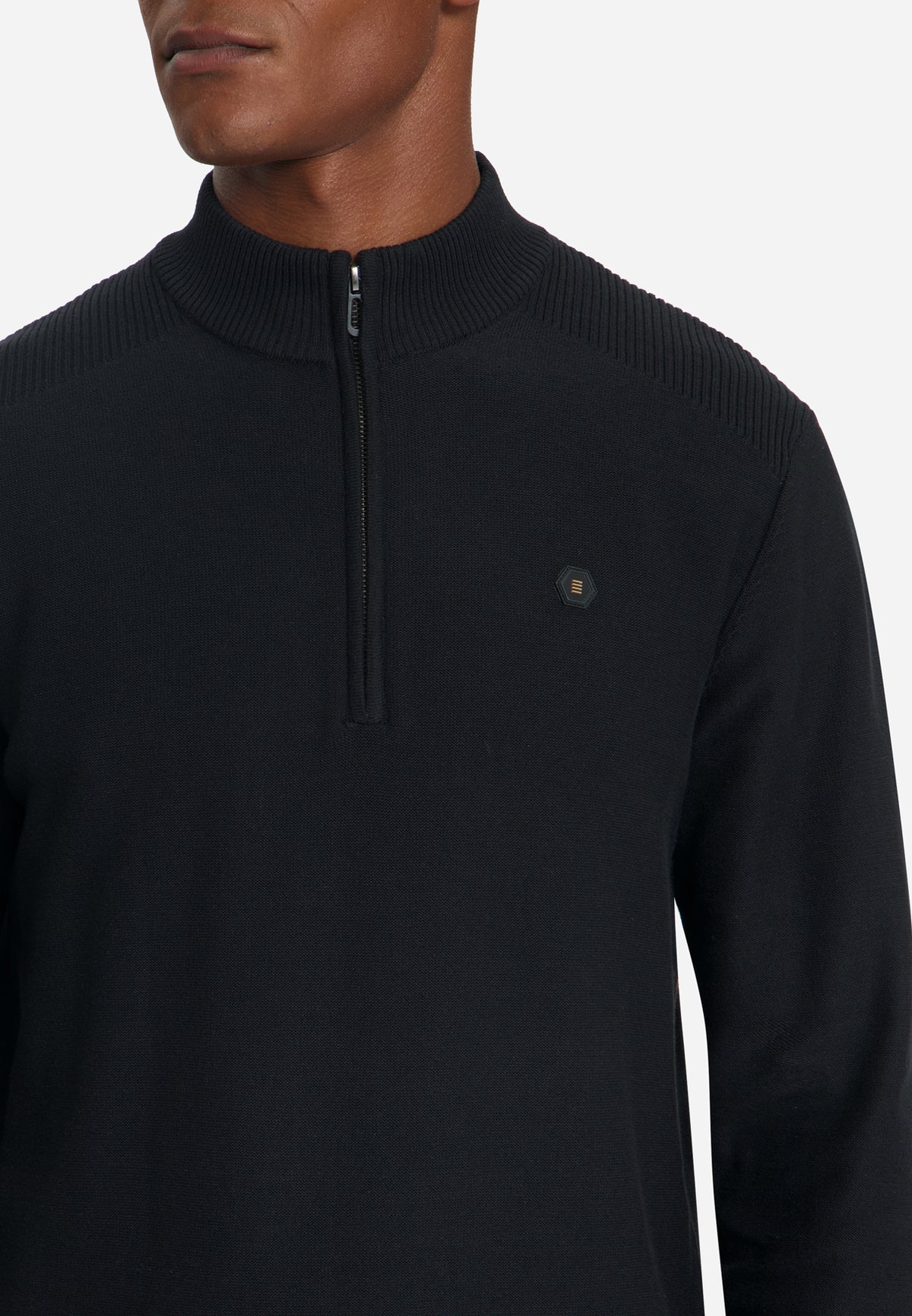 Half-Zip Jumper | Black