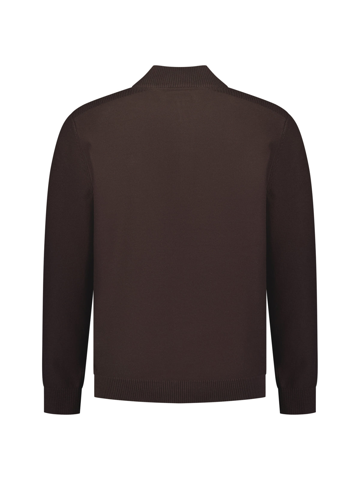 Half-Zip Jumper | Dark Brown