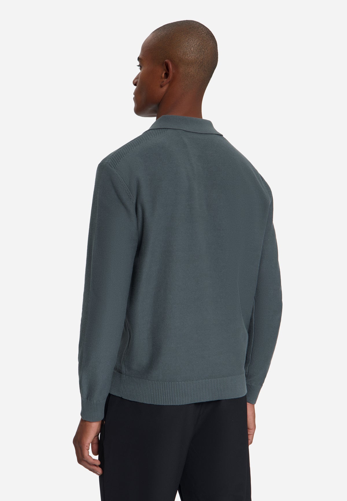 Half-Zip Jumper | Dark Steel