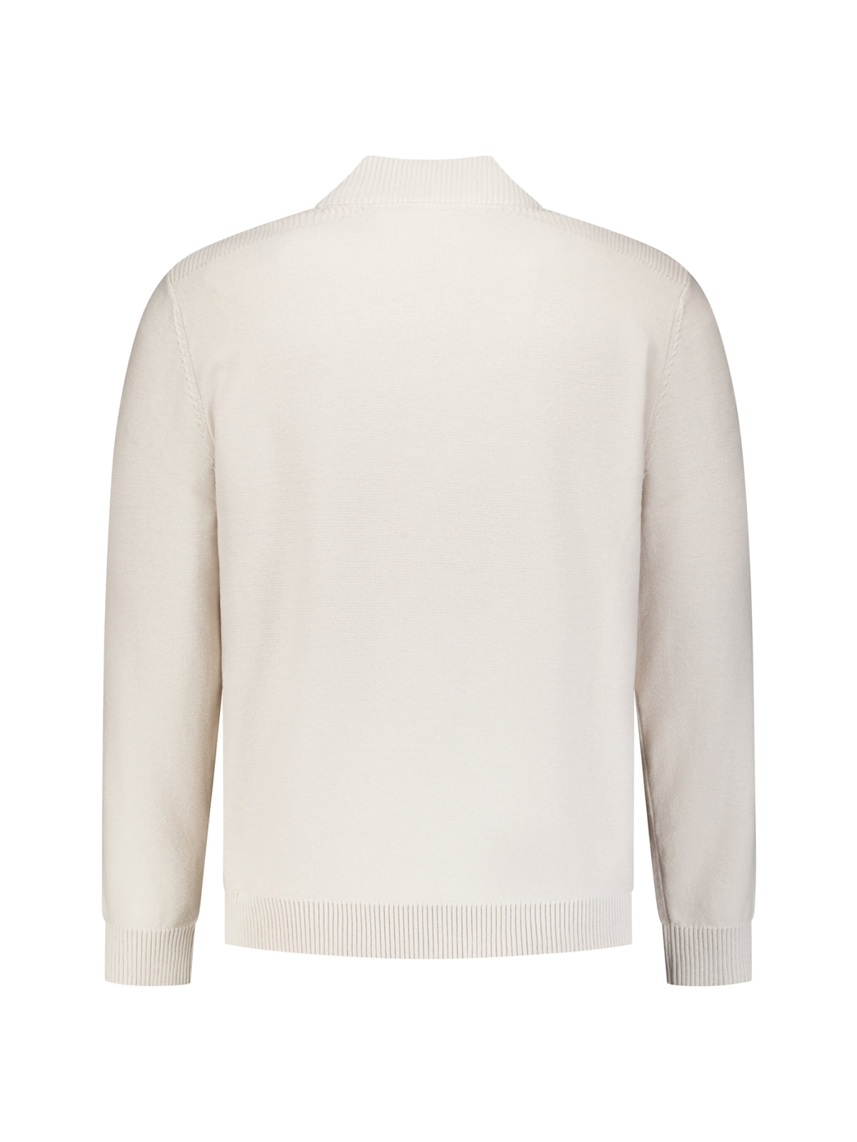 Full-Zip Cardigan | Stone