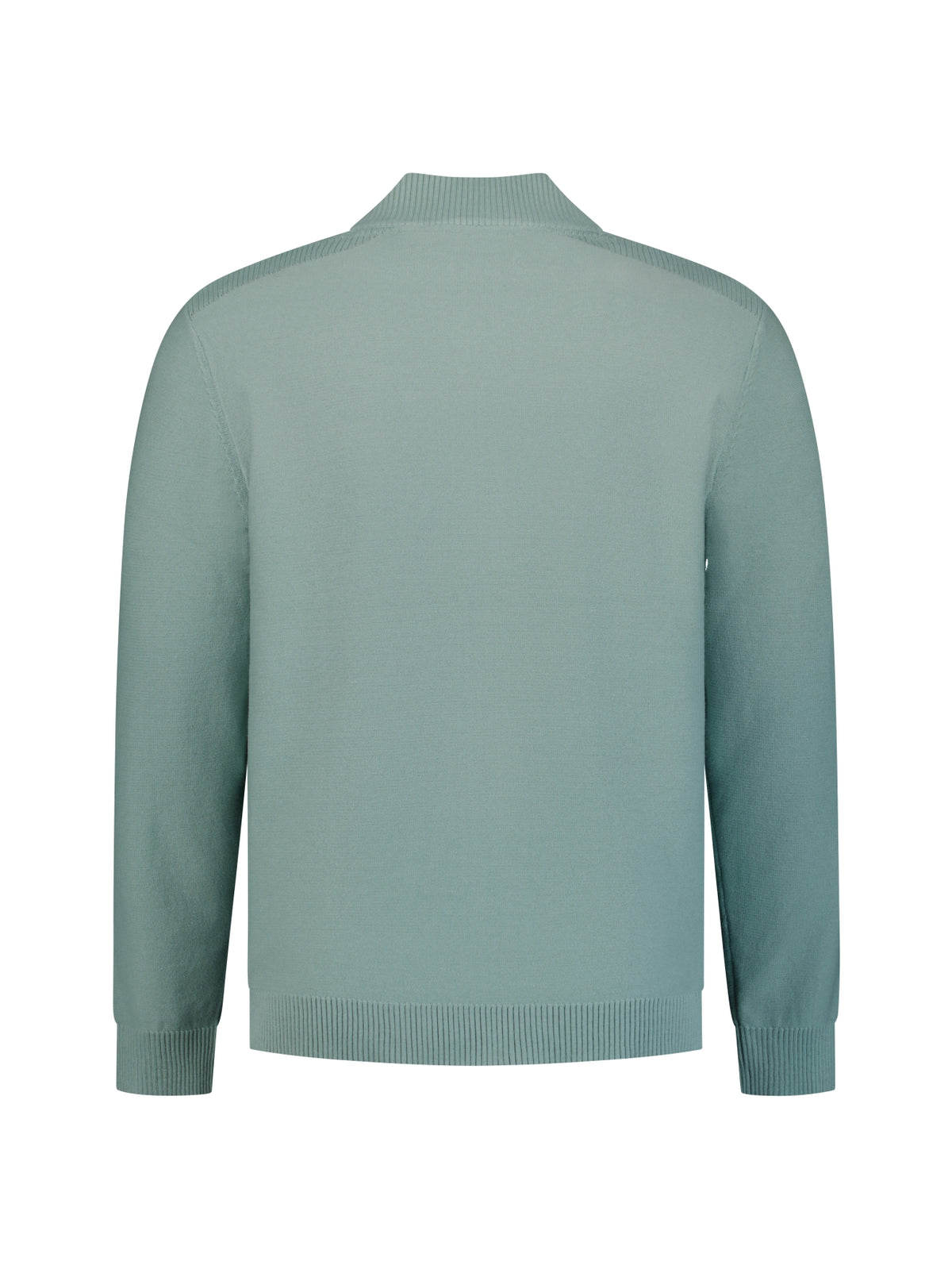 Full-Zip Cardigan | Dusty Blue
