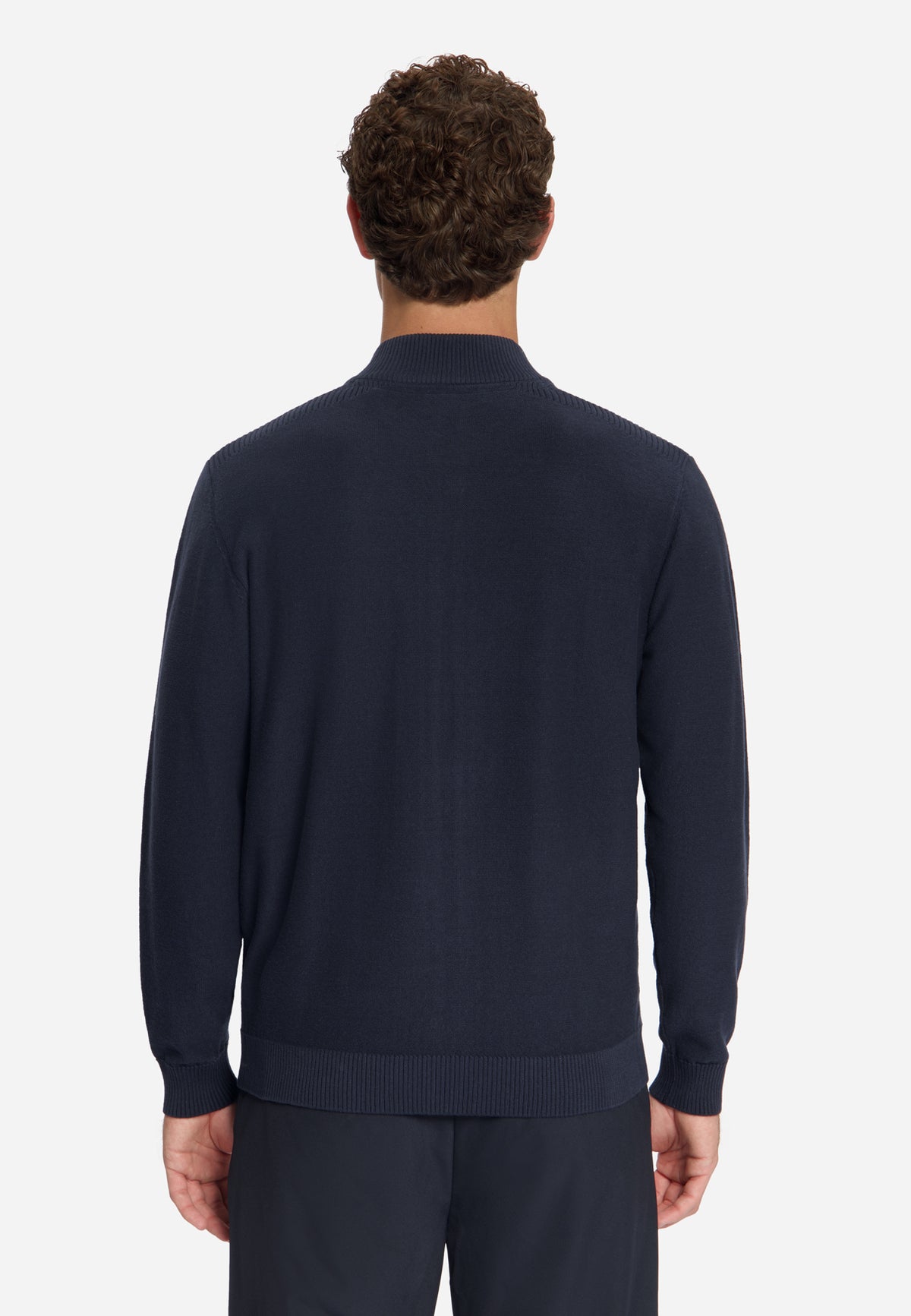 Full-Zip Cardigan | Dark Night
