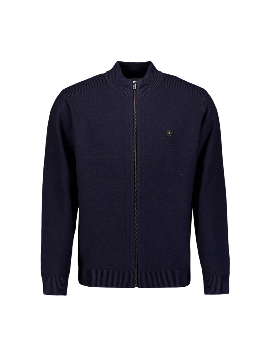 Full-Zip Cardigan | Dark Night