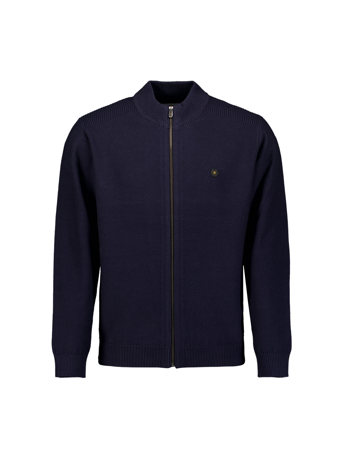 Full-Zip Cardigan | Dark Night