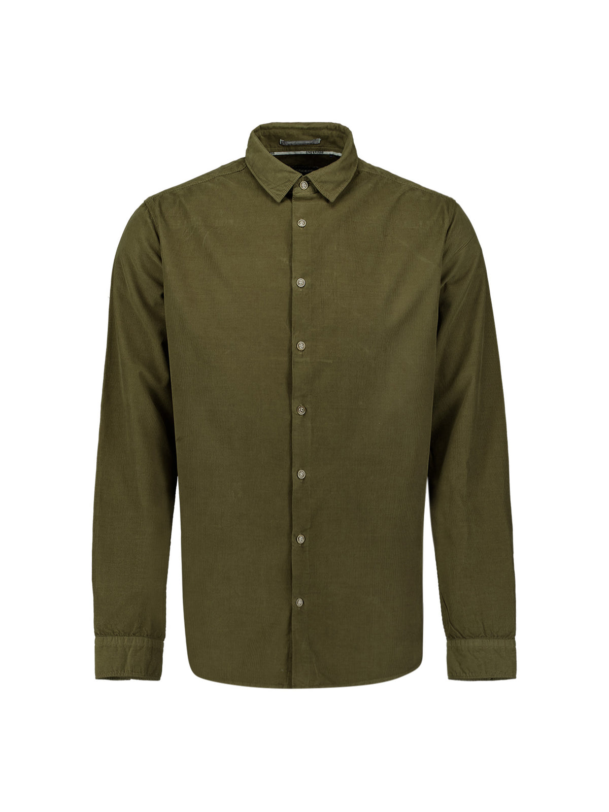 Fine Corduroy Shirt | Moss