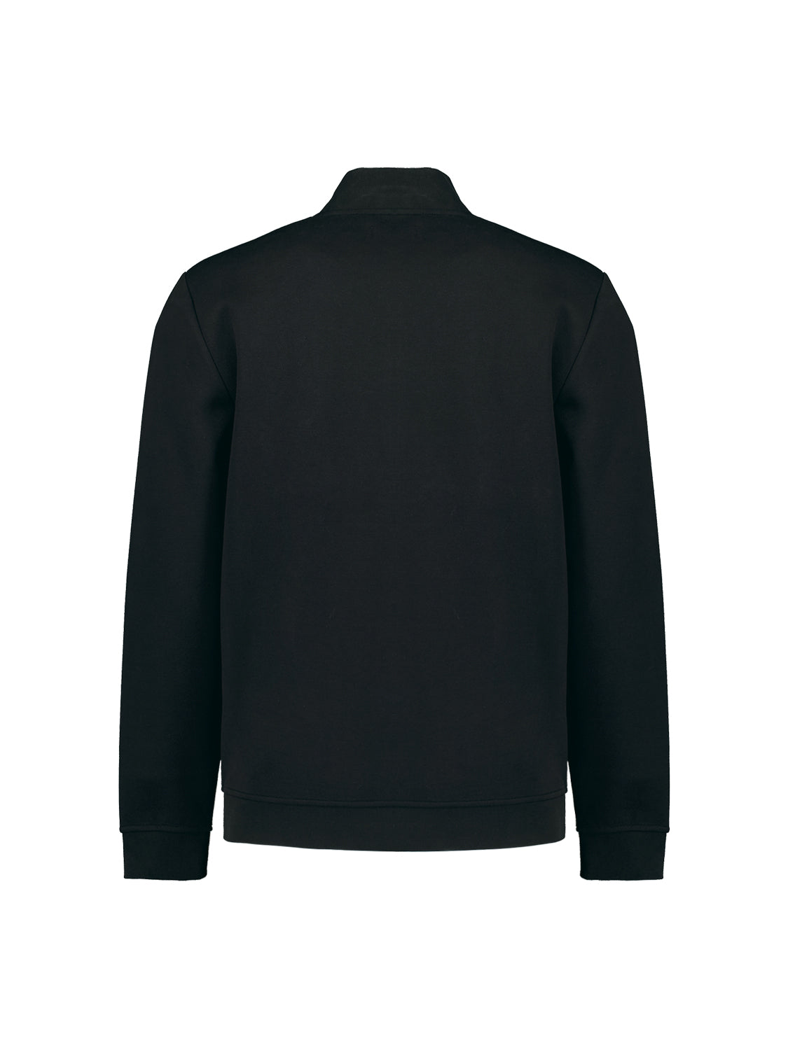 Timeless Basics Zip Cardigan | Black
