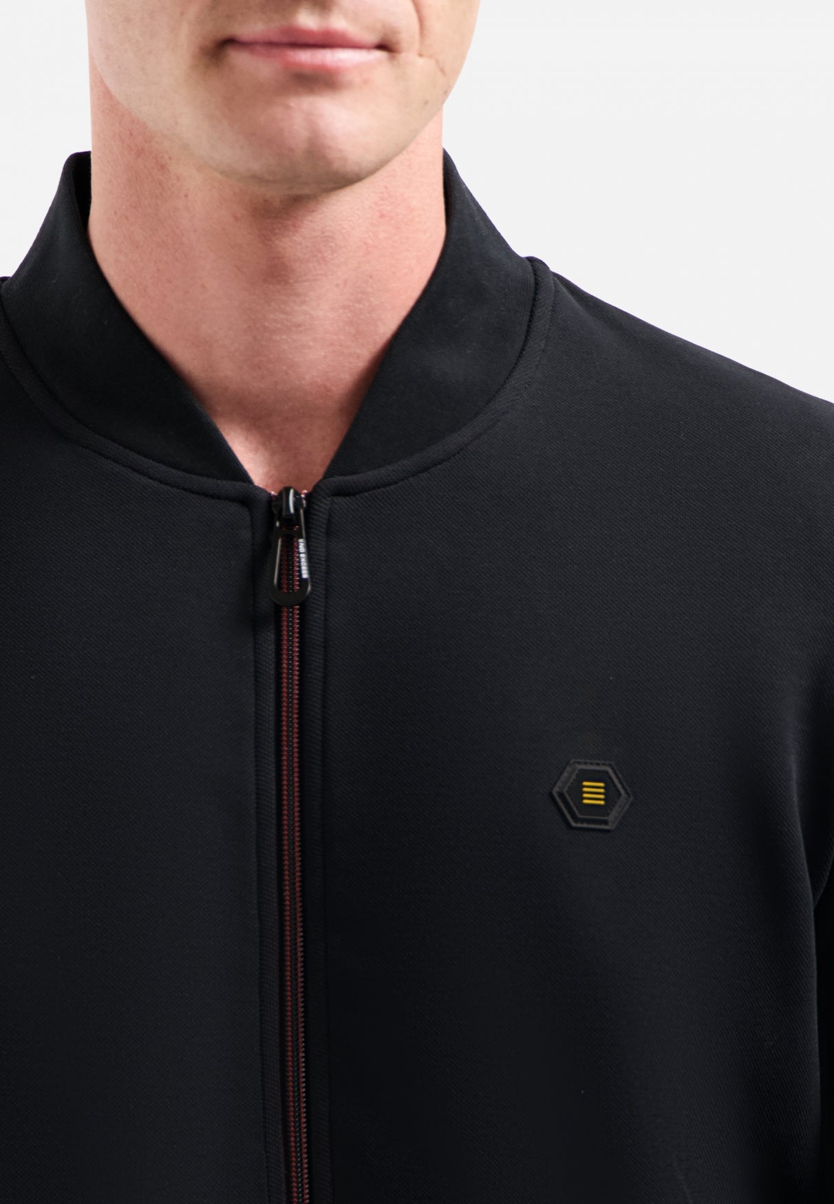 Timeless Basics Zip Cardigan | Black