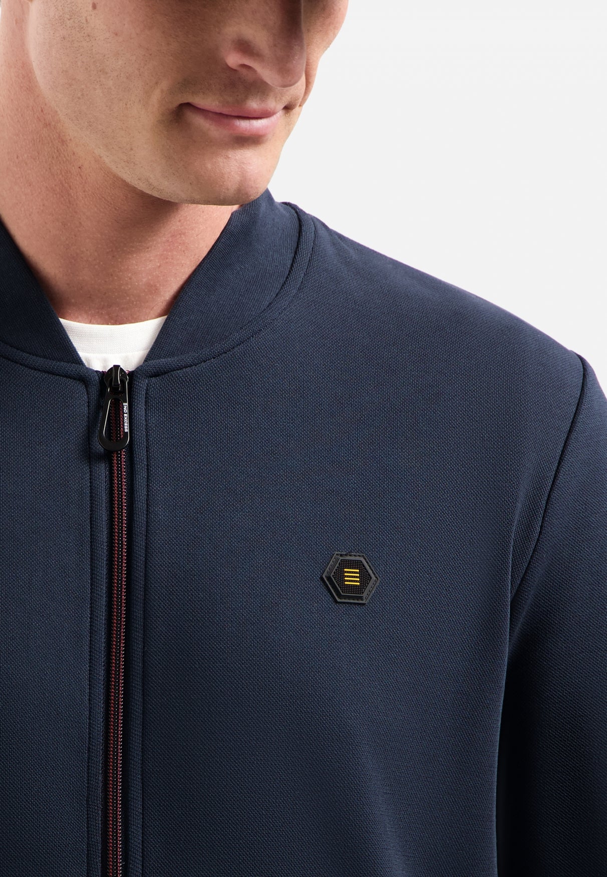 Timeless Basics Zip Cardigan | Night