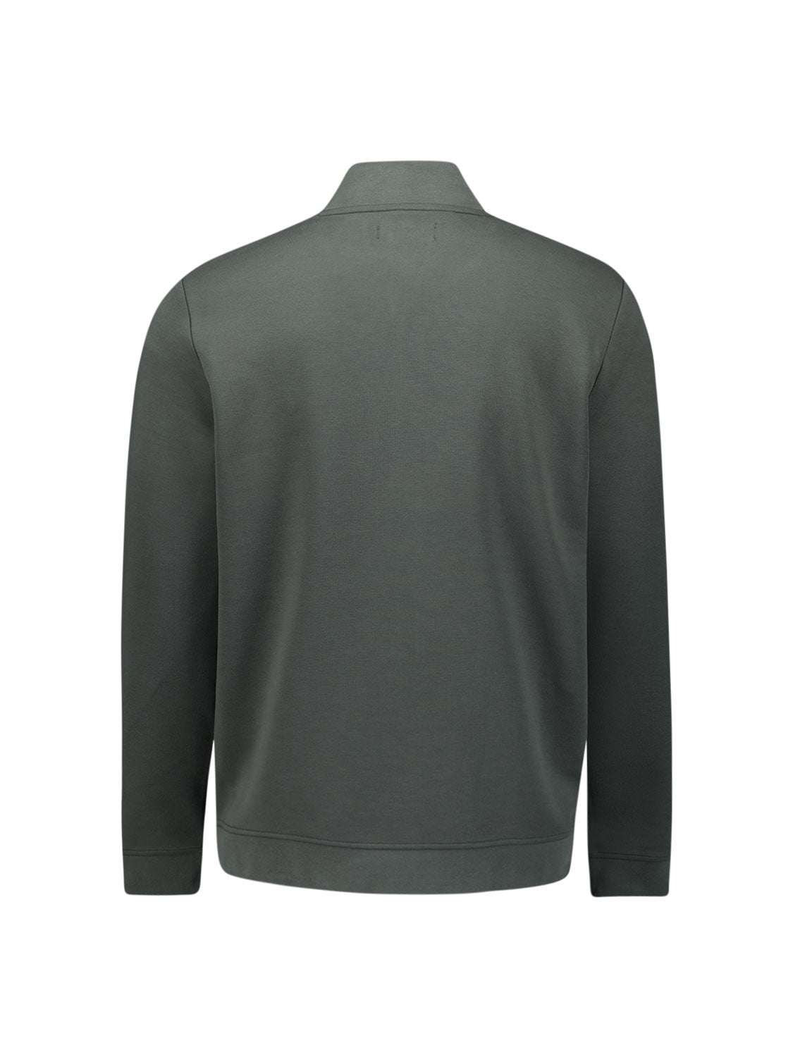 Timeless Basics Zip Cardigan | Dark Steel