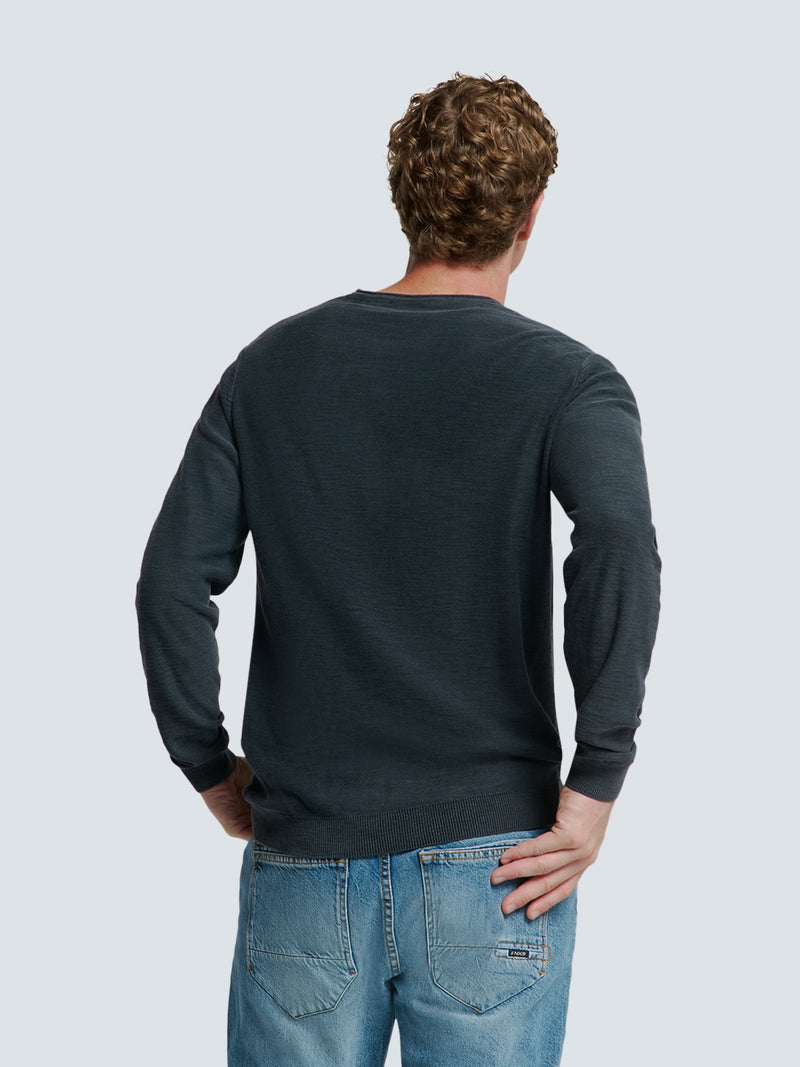 Timeless Basics Crew Sweater | Night