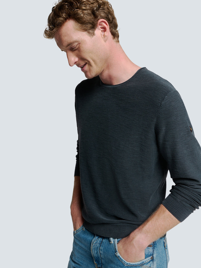 Timeless Basics Crew Sweater | Night