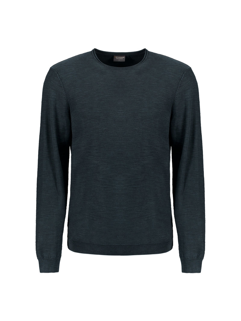 Timeless Basics Crew Sweater | Night