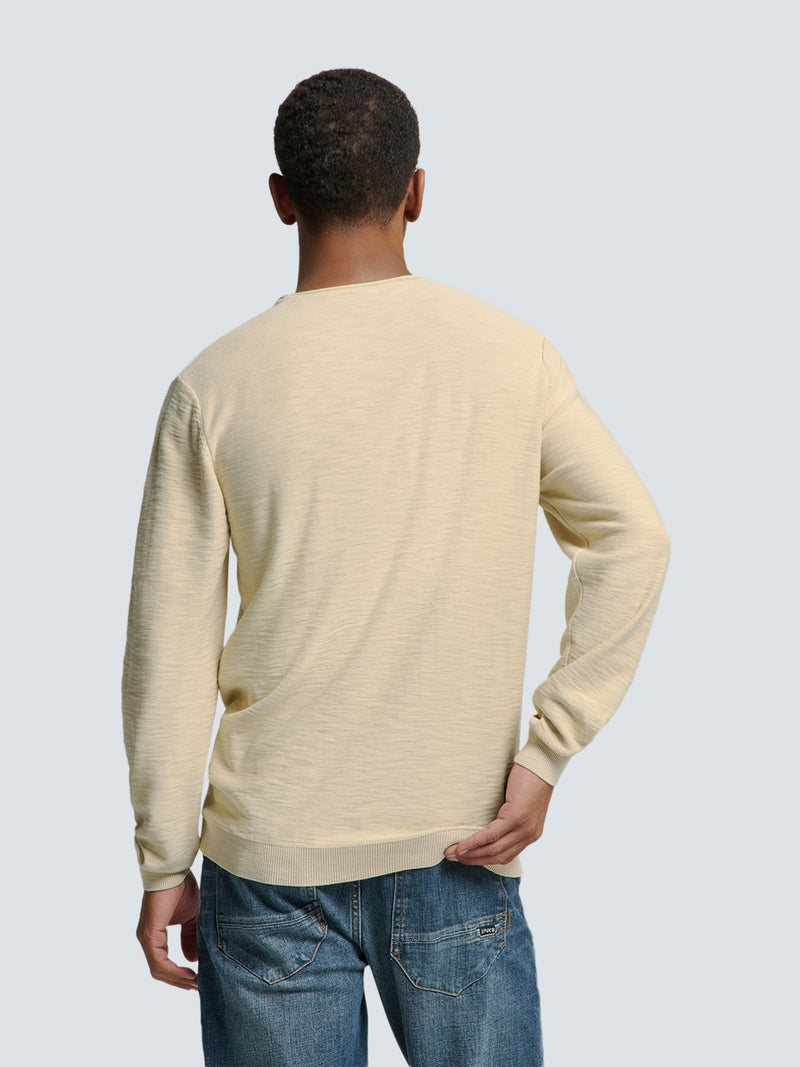 Timeless Basics Crew Sweater | Cement