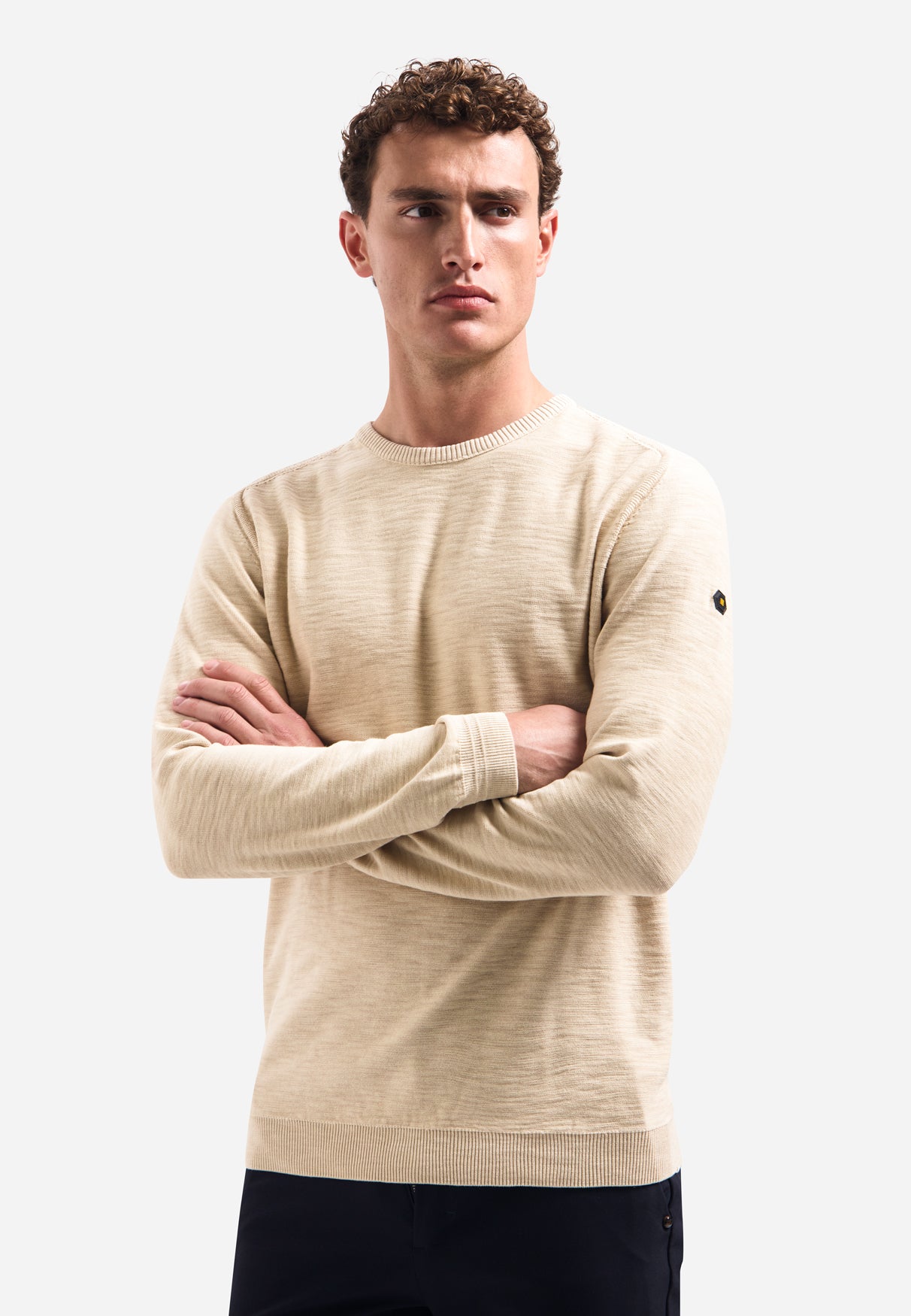 Timeless Basics Stone Washed Jumper | Cement