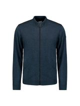 Timeless Basics Two-Tone Cardigan | Navy