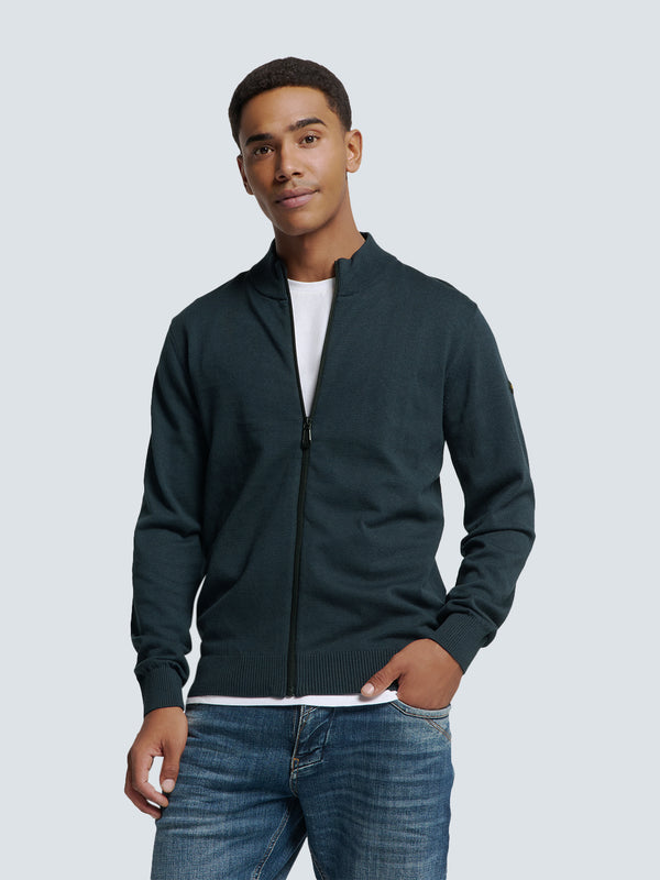 Timeless Basics Melange Cardigan | Night