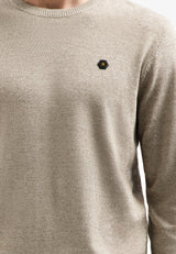 Timeless Basics Melange Jumper | Sand