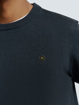 Timeless Basics Two-Tone Sweater | Night