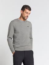 Timeless Basics Melange Jumper | Grey Melange