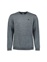 Timeless Basics Two-Tone Sweater | Dusty Blue