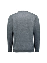 Timeless Basics Two-Tone Sweater | Dusty Blue