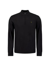 Timeless Basics Half-Zip Sweater | Black