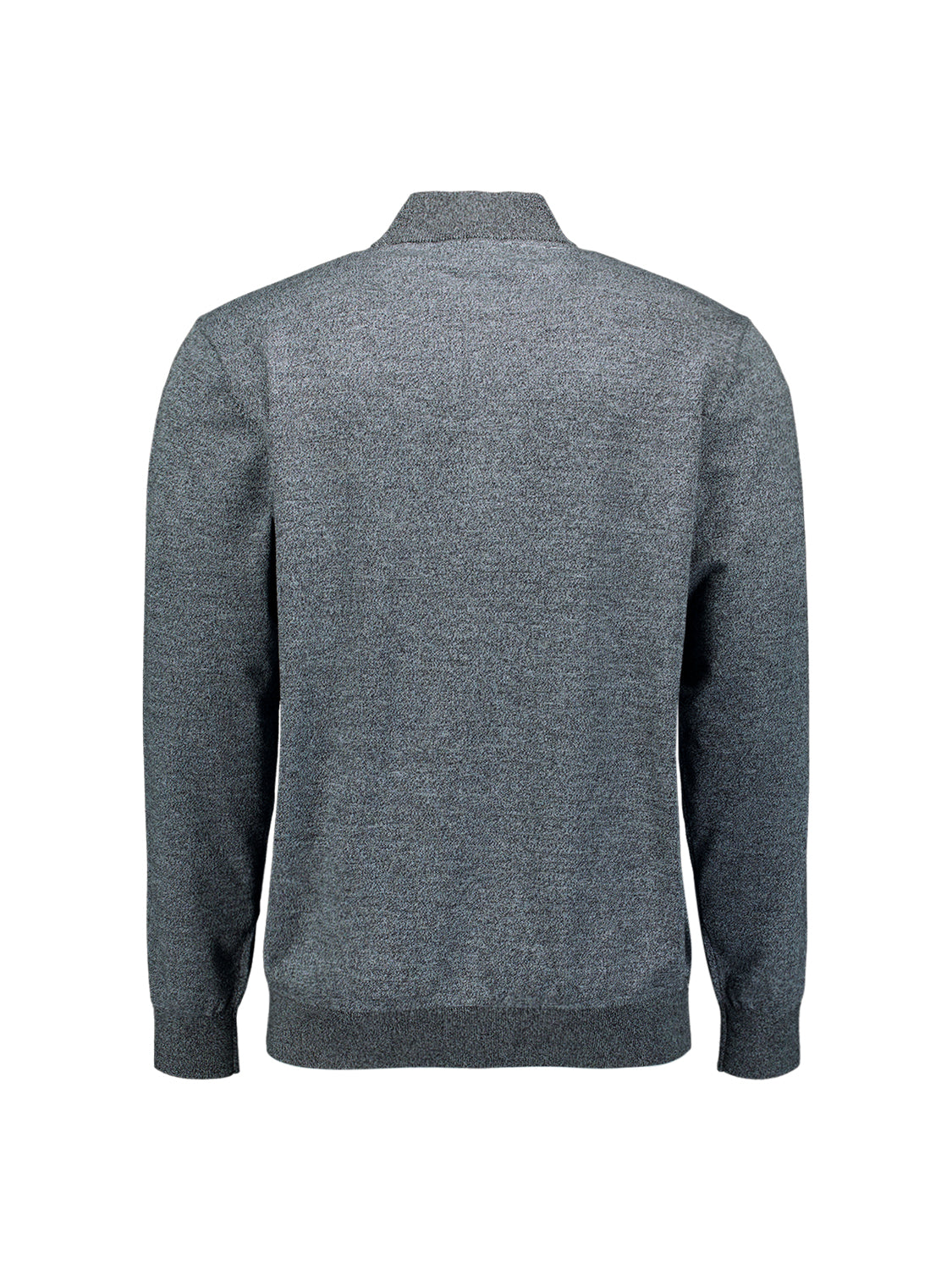 Timeless Basics Half Zip Jumper | Dusty Blue