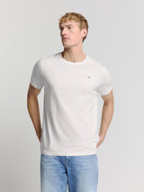 T-Shirt Crewneck Solid Basic | White
