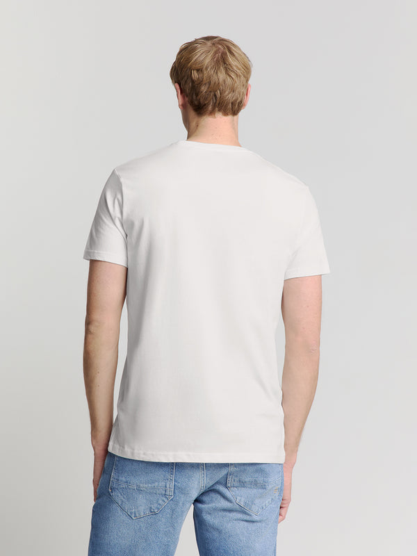 Timeless Basics Round Neck T-shirt | White
