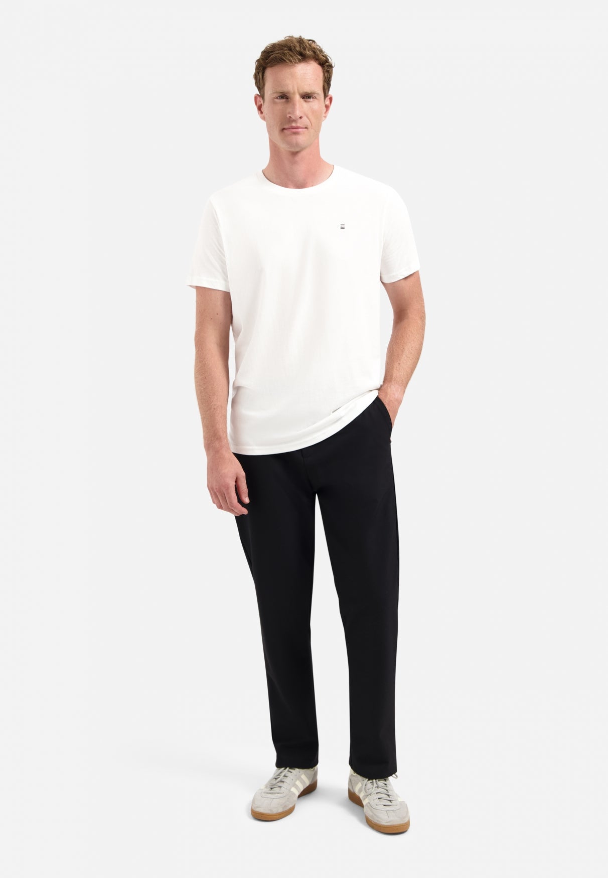 Timeless Basics Round Neck T-shirt | White