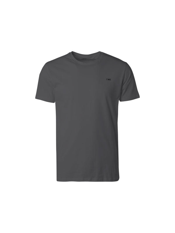T-Shirt Crewneck Solid Basic | Dark Grey